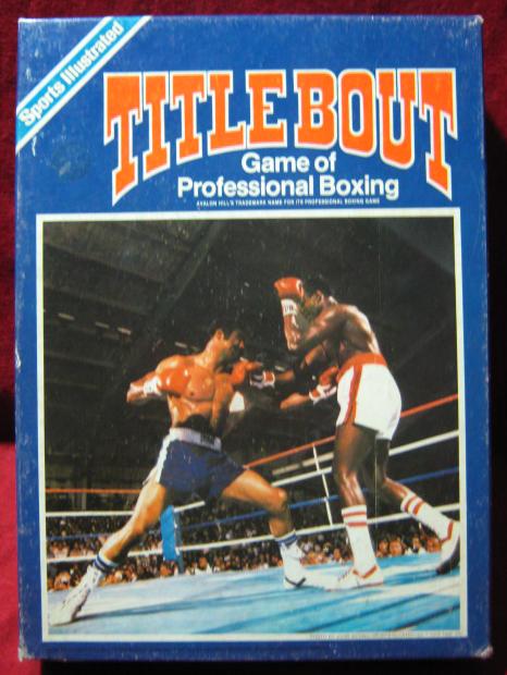 title bout boxing game box 1982