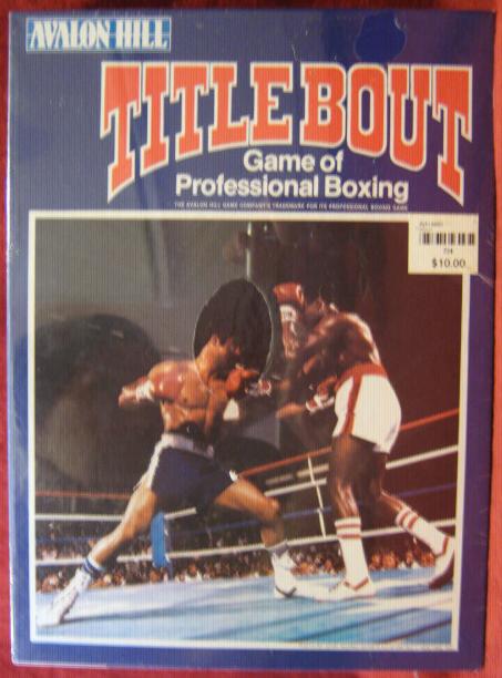 title bout boxing game box 1989