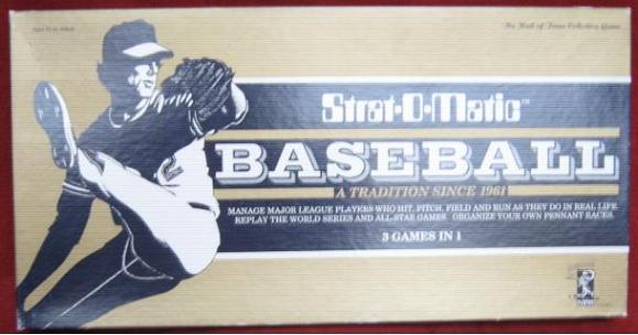 strat-o-matic baseball game box 2000
