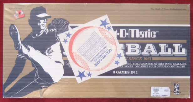 strat-o-matic baseball game box 1999