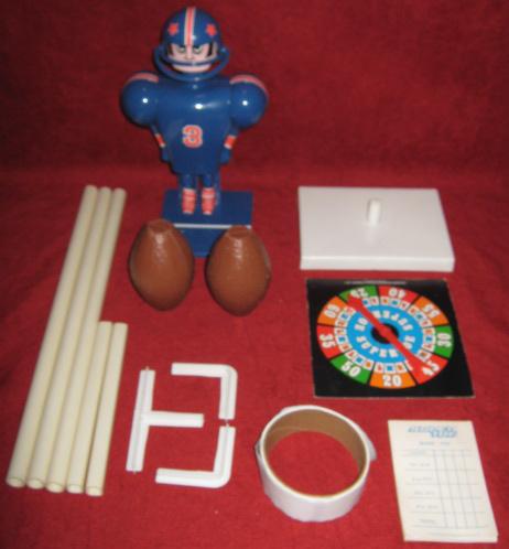 super jock super toe football game parts 1976