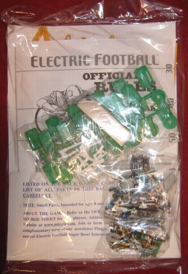 tudor electric football game parts