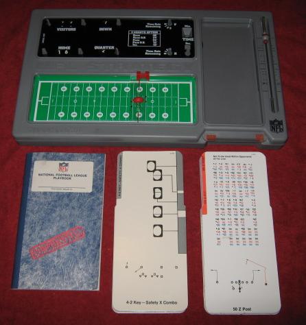 tudor nfl strategy football game parts 1981
