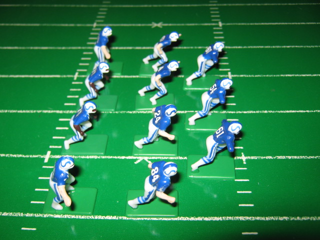tudor electric football INDIANAPOLIS COLTS DARK JERSEY TEAM CH90