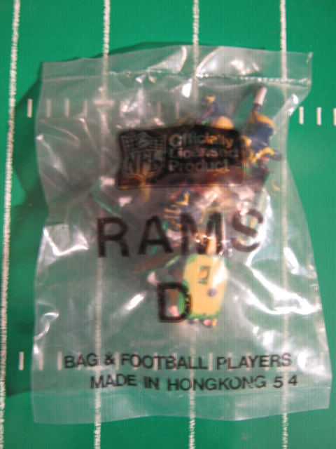 tudor electric football team LOS ANGELES RAMS DARK JERSEY HK81