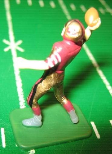 tudor electric football quarterback figure SAN FRANCISCO 49ERS dark