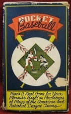 american pocket baseball board games