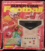 bambino superstar football handheld electronic game loose