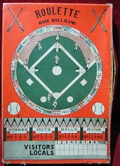 bartholomae roulette baseball board game
