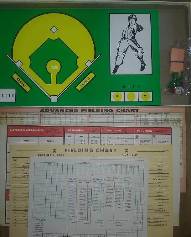 strat-o-matic baseball game parts 1978