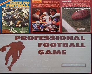 avalon hill sports illustrated midwest research statis pro football board games